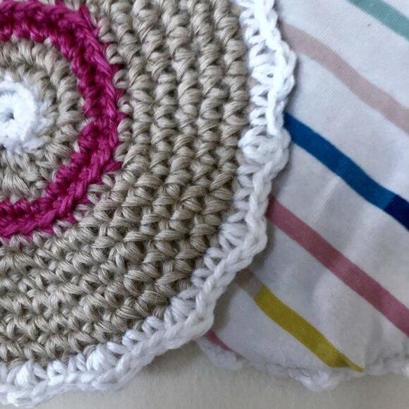 Cute crochet pot holders, Everyday use hanging potholders - Picture 2 of 6